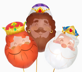 Globos Reyes Magos con Helio y Globos